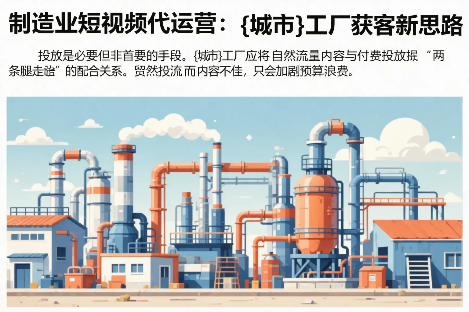 制造业短视频代运营：桃山工厂获客新思路